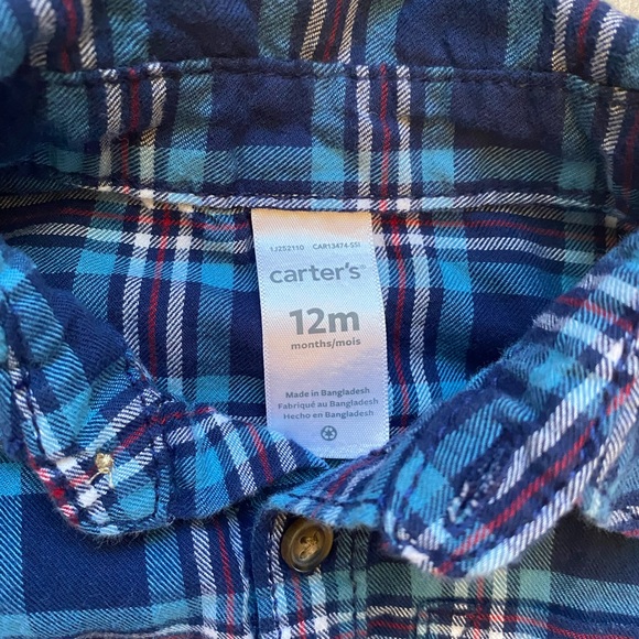 Carter’s Button Down Matching Set - Picture 6 of 7